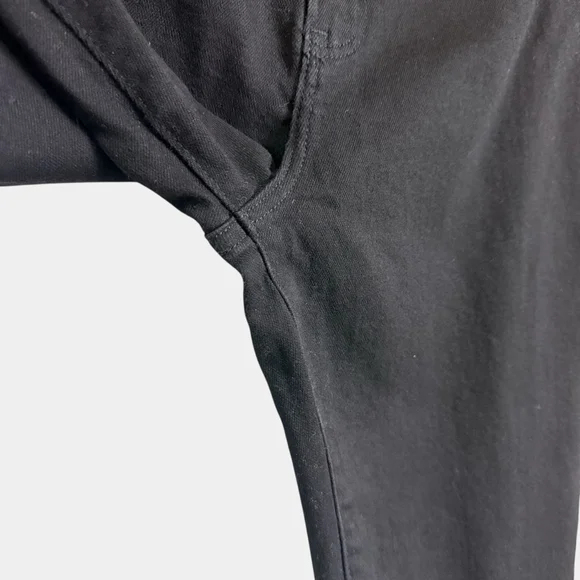 ABERCROMBIE & FITCH Curve Love The Flare Ultra High Rise Tall Black Jeans, Sz 27 - Picture 8 of 16